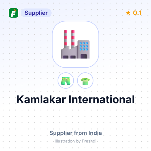 Kamlakar International – summary card, no photo uploaded yet