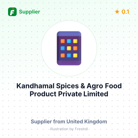 Kandhamal Spices & Agro Food Product Private Limited  – summary card, no photo uploaded yet