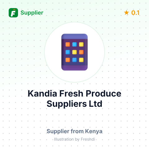 Kandia Fresh Produce Suppliers Ltd  – summary card, no photo uploaded yet