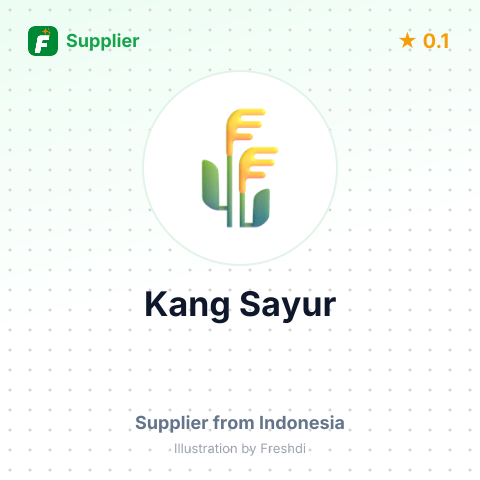 Kang Sayur  – summary card, no photo uploaded yet
