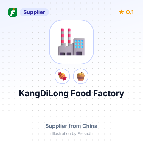 KangDiLong Food Factory – summary card, no photo uploaded yet