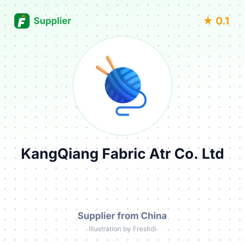 KangQiang Fabric Atr Co., Ltd – summary card, no photo uploaded yet