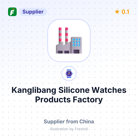 Kanglibang Silicone Watches Products Factory – summary card, no photo uploaded yet