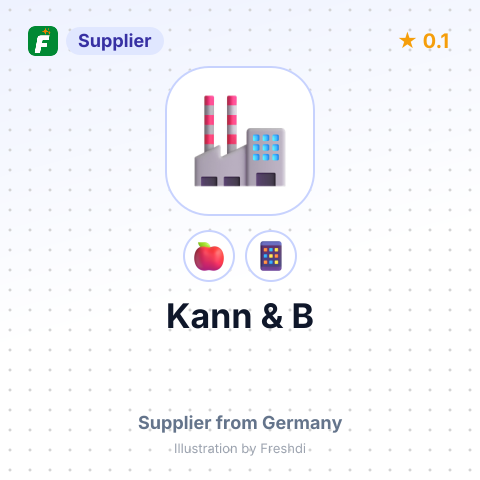 Kann & B  – summary card, no photo uploaded yet
