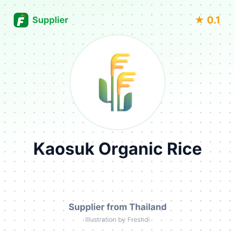 Kaosuk Organic Rice  – summary card, no photo uploaded yet