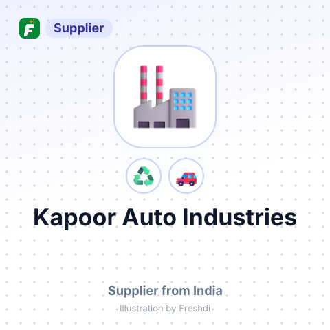 Kapoor Auto Industries – summary card, no photo uploaded yet