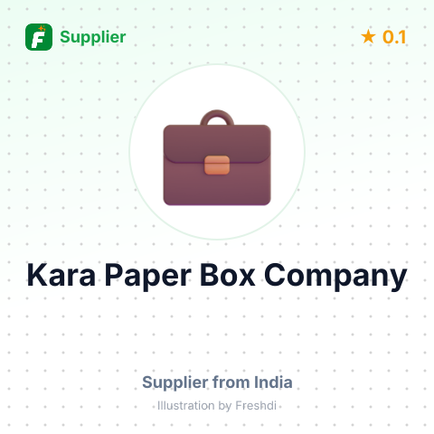 Kara Paper Box Company – summary card, no photo uploaded yet