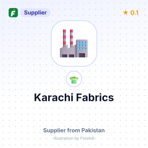Karachi Fabrics – summary card, no photo uploaded yet
