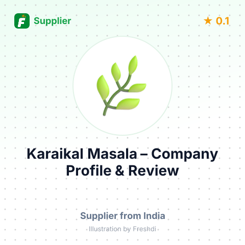 Karaikal Masala – summary card, no photo uploaded yet