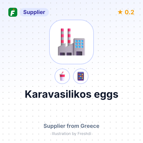 Karavasilikos eggs – summary card, no photo uploaded yet