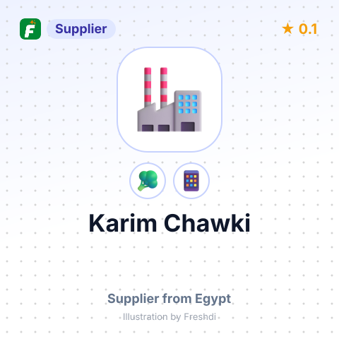 Karim Chawki  – summary card, no photo uploaded yet