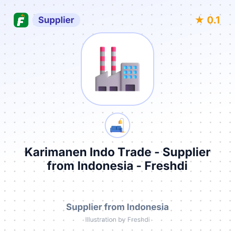 Karimanen Indo Trade  – summary card, no photo uploaded yet