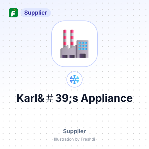 Karl&＃39;s Appliance – summary card, no photo uploaded yet