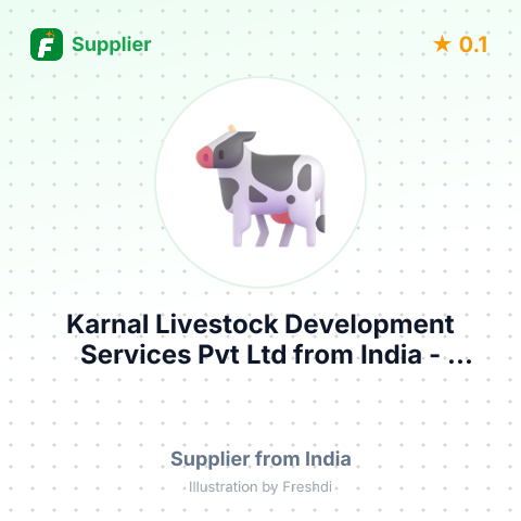 Karnal Livestock Development Services Pvt Ltd  – summary card, no photo uploaded yet