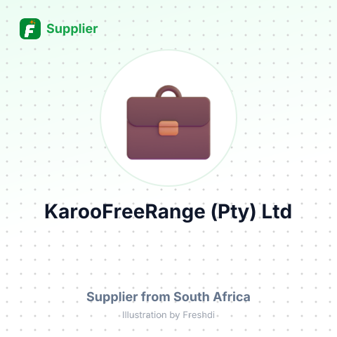 KarooFreeRange (Pty) Ltd – summary card, no photo uploaded yet