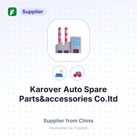 Karover Auto Spare Parts&accessories Co.ltd – summary card, no photo uploaded yet