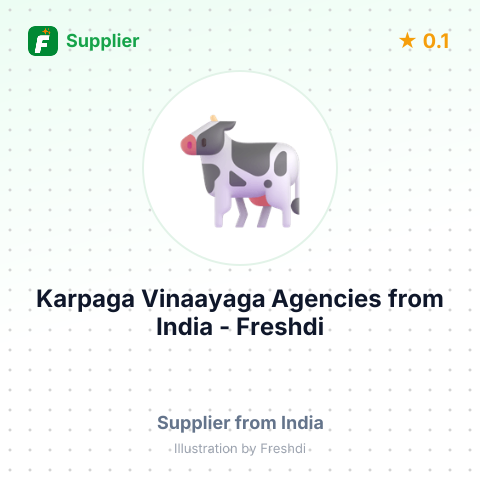 Karpaga Vinaayaga Agencies  – summary card, no photo uploaded yet