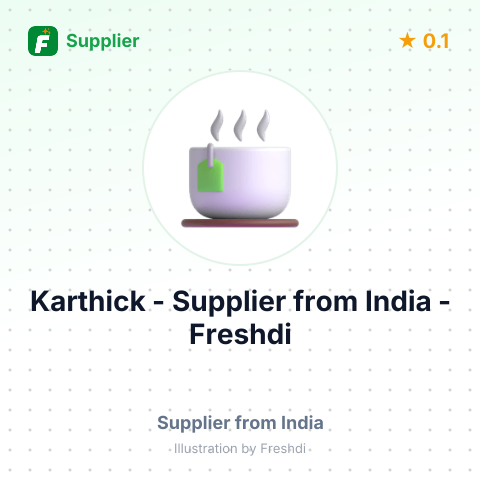 Karthick  – summary card, no photo uploaded yet