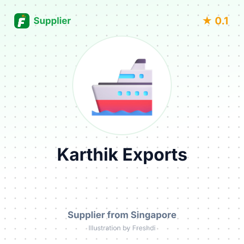Karthik Exports  – summary card, no photo uploaded yet