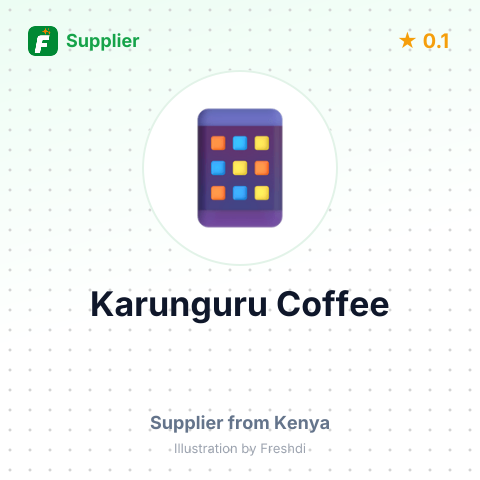 Karunguru Coffee  – summary card, no photo uploaded yet