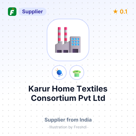Karur Home Textiles Consortium Pvt Ltd – summary card, no photo uploaded yet