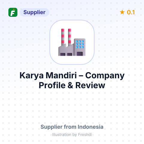 Karya Mandiri – summary card, no photo uploaded yet
