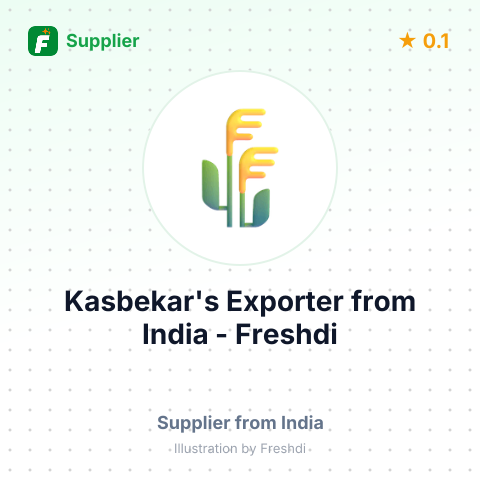 Kasbekar's Exporter  – summary card, no photo uploaded yet