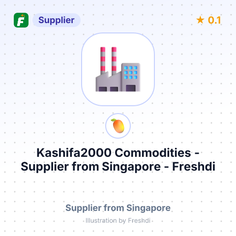 Kashifa2000 Commodities  – summary card, no photo uploaded yet