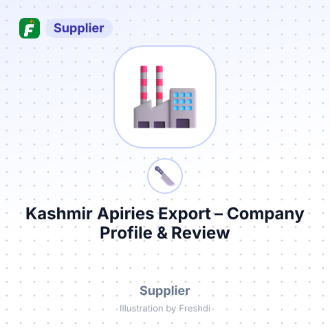 Kashmir Apiries Export – summary card, no photo uploaded yet