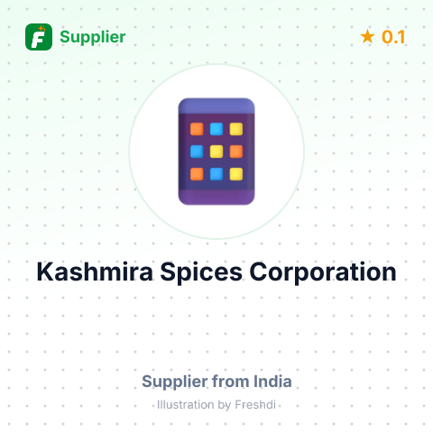 Kashmira Spices Corporation  – summary card, no photo uploaded yet