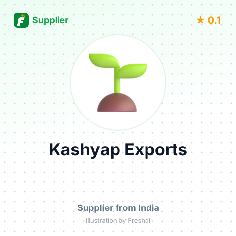 Kashyap Exports  – summary card, no photo uploaded yet