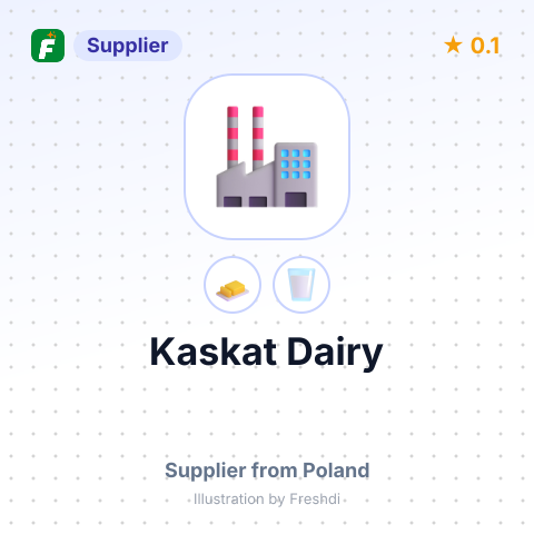 Kaskat Dairy – summary card, no photo uploaded yet