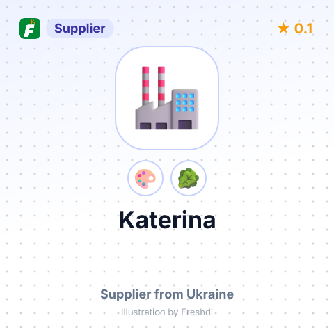 Katerina  – summary card, no photo uploaded yet