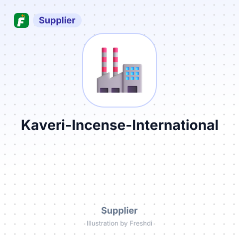 Kaveri Incense International – summary card, no photo uploaded yet