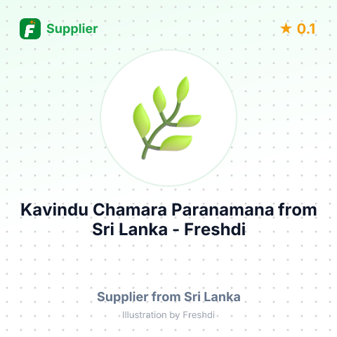 Kavindu Chamara Paranamana  – summary card, no photo uploaded yet