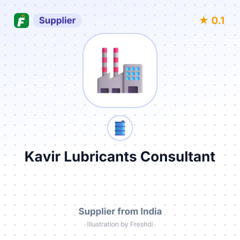 Kavir Lubricants Consultant – summary card, no photo uploaded yet
