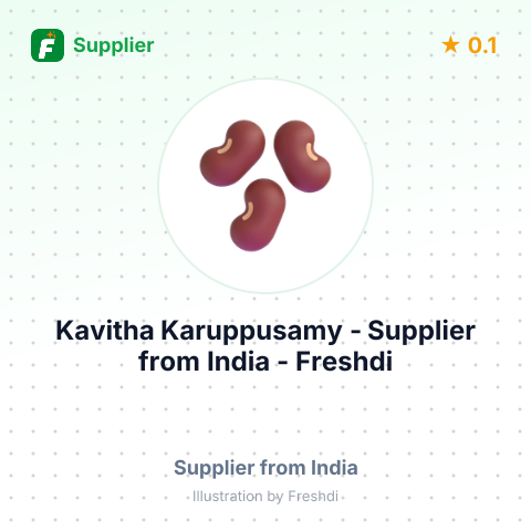 Kavitha Karuppusamy  – summary card, no photo uploaded yet