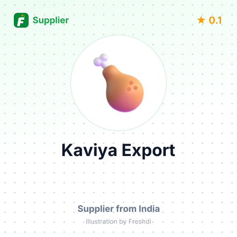 Kaviya Export  – summary card, no photo uploaded yet