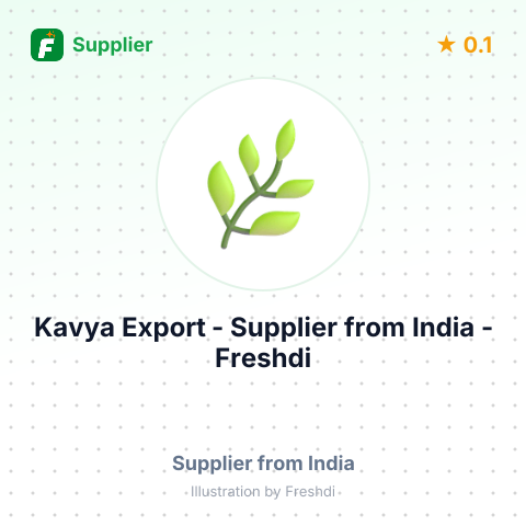 Kavya Export  – summary card, no photo uploaded yet