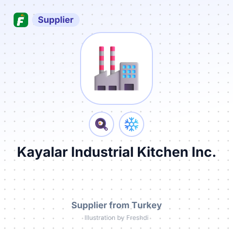 Kayalar Industrial Kitchen Inc. – summary card, no photo uploaded yet