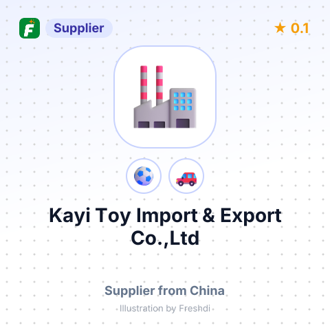 Kayi Toy Import & Export Co.,Ltd – summary card, no photo uploaded yet