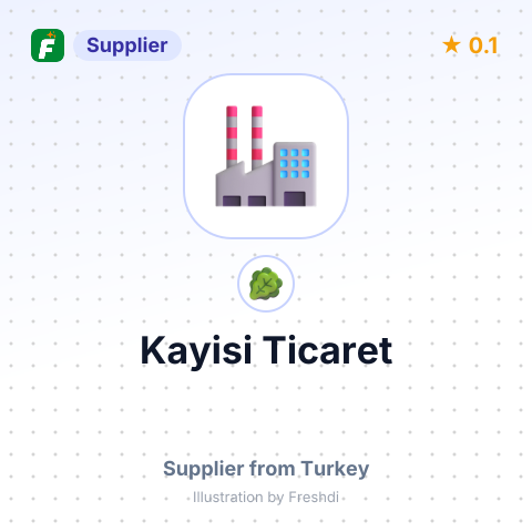 Kayisi Ticaret – summary card, no photo uploaded yet
