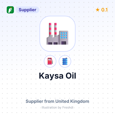 Kaysa Oil – summary card, no photo uploaded yet