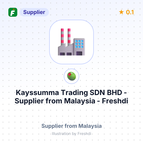 Kayssumma Trading SDN BHD  – summary card, no photo uploaded yet