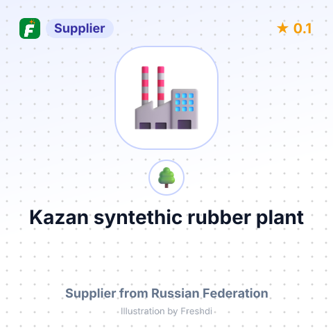 Kazan syntethic rubber plant – summary card, no photo uploaded yet