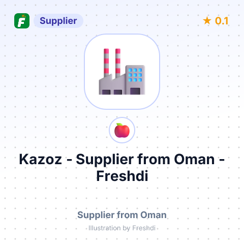 Kazoz  – summary card, no photo uploaded yet