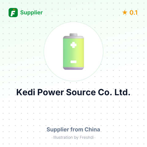 Kedi Power Source Co.,Ltd. – summary card, no photo uploaded yet