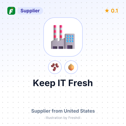 Keep IT Fresh  – summary card, no photo uploaded yet