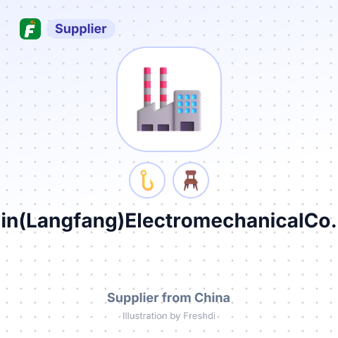 Kelin(Langfang)ElectromechanicalCo.Ltd – summary card, no photo uploaded yet