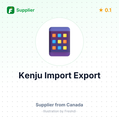 Kenju Import Export  – summary card, no photo uploaded yet